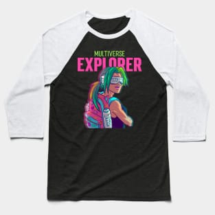 "Multiverse Explorer" - 1 of 6 Baseball T-Shirt